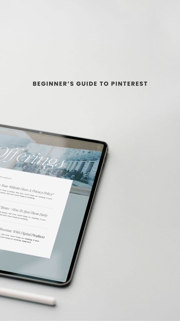 Pinterest For Beginners | Simple Step-By-Step Guide to Mastering Pinterest For Photographers